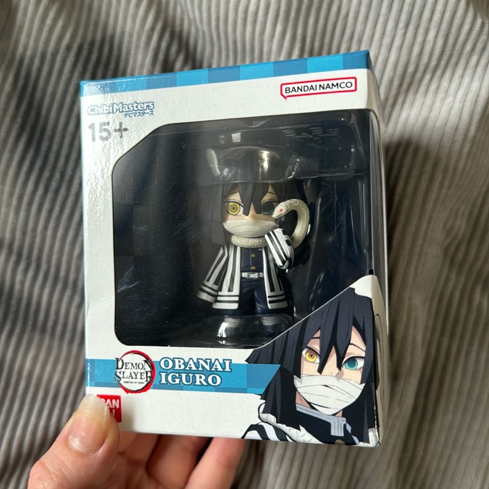 Obanai Iguro figure from demon slayer